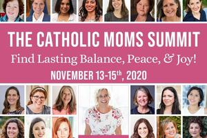 Danielle Bean will join 80 other speakers, some shown here, to talk all things Catholic motherhood Nov. 13-15.