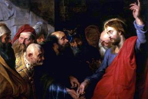 Peter Paul Rubens, “The Tribute Money,” c. 1612 Peter Paul Rubens, “The Tribute Money,” c. 1612