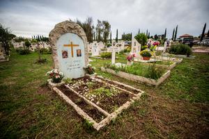 Pope Francis celebrated Mass for the Faithful Departed on All Souls' Day at the Laurentino Cemetery outside Rome, Nov. 2, 2018. Pope Francis celebrated Mass for the Faithful Departed on All Souls' Day at the Laurentino Cemetery outside Rome, Nov. 2, 2018.