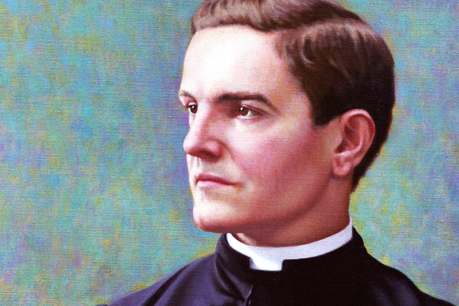 Richard Whitney, “Portrait of Father Michael J. McGivney”