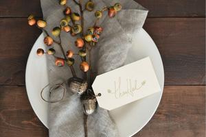 We give thanks in a special way this Thanksgiving Day for all that we have received.