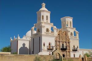 Mission San Xavier del Bac in Tucson, Arizona