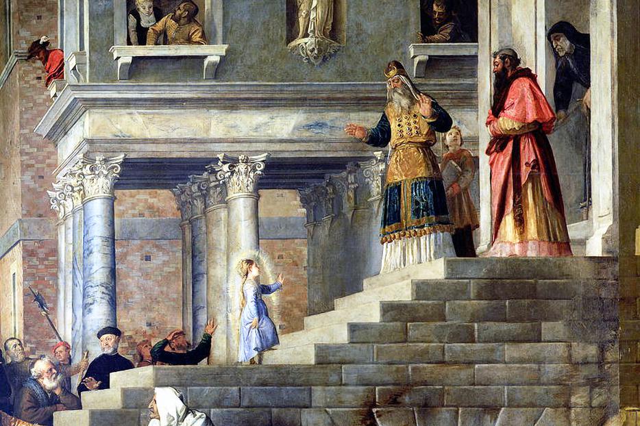 Titian (1490-1576), “The Presentation of Mary in the Temple”