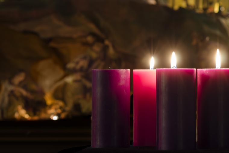 We rejoice on the Third Sunday of Advent.