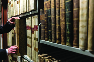 The Vatican Secret Archives documents on the pontificate of Pope Pius XII are shown Feb. 27. On March 2, the Vatican Apostolic Library opened the Holy See’s wartime archives on the pontificate of Pius XII between the years 1939 and 1958.
