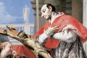 Giovanni Battista Tiepolo, “Saint Charles Borromeo,” c. 1768