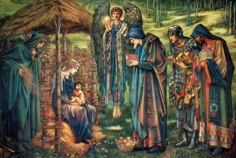 Edward Burne-Jones, “The Star of Bethlehem,” 1890