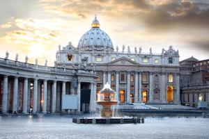 St. Peter's Basilica in Vatican City.