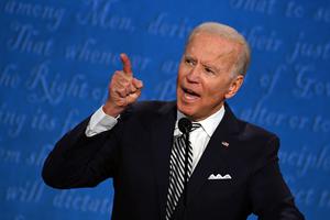 President-elect Joe Biden in Cleveland, Ohio.