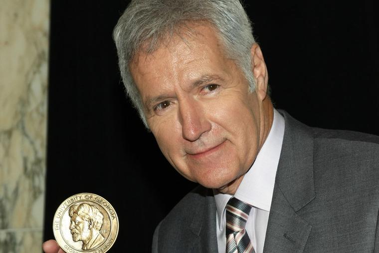 Alex Trebek attends the 71st Annual Peabody Awards in Los Angeles, May 21, 2012.