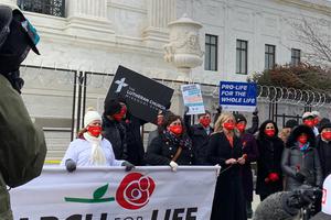 Although the 2021 March for Life was smaller in scale due to the pandemic, it still had the ever-present message: ‘Pro-Life for the Whole Life.’