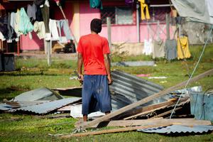 Aftermath of Hurricane Eta