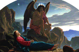 ‘Satan Watching the Sleep of Christ,’ by Joseph Noel Paton (1821–1901), shows Jesus asleep while the devil plots.