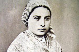 St. Bernadette Soubirous, c. 1858.
