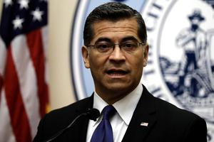 Xavier Becerra, President Biden's pick to lead Health and Human Services, in Washington D.C. Jan. 21, 2021.