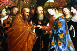 GIROLAMO ROMANINO, ‘THE MARRIAGE OF THE VIRGIN,’ C. 1540