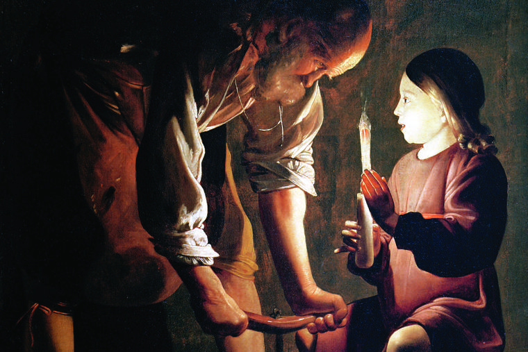 GEORGES DE LA TOUR, ‘ST. JOSEPH THE CARPENTER,’ C. 1640 GEORGES DE LA TOUR, ‘ST. JOSEPH THE CARPENTER,’ C. 1640