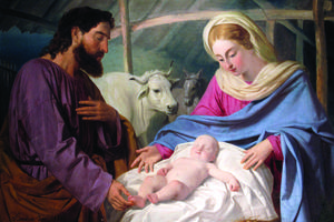 ANGELO RECCHIA, ‘HOLY FAMILY,’  C. 1854
