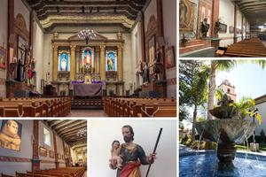 Renovations, including lighting and a repaired St. Joseph statue, can be seen at the mission, which was recently named a minor basilica by Pope Francis.