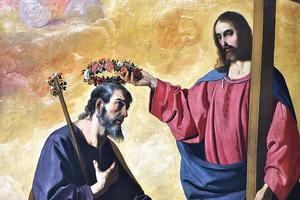 FRANCISCO DE ZURBARÁN, ‘THE CORONATION OF ST. JOSEPH,’ 1640