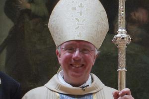 Bishop Philip Egan and others during the Stella Maris Feast day 2013 in Portsmouth