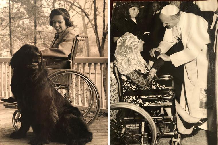 Karen Killilea led a full life, championing those with disabilities, training dogs, particularly Newfoundlands like Bonnie, and even meeting Pope St. Paul VI.