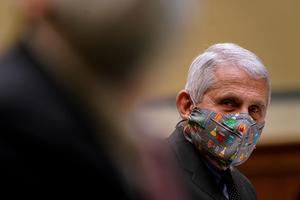 Dr. Anthony Fauci, director of the National Institute of Allergy and Infectious Diseases, slated to speak at the Vatican conference, pictured here during a Select Subcommittee On Coronavirus Crisis hearing in Washington on Thursday, April 15, 2021.