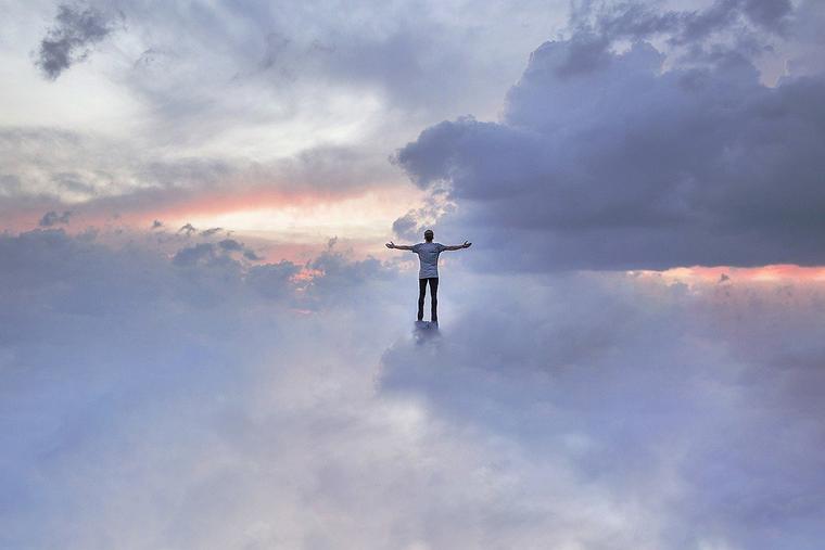 Man in the Clouds