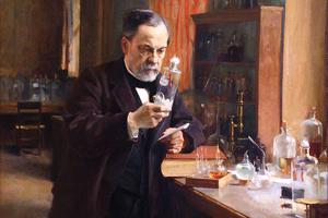 Albert Edelfelt, “Louis Pasteur in His Lab,” 1885