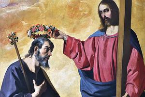 Francisco de Zurbarán, “The Coronation of St. Joseph,” 1640