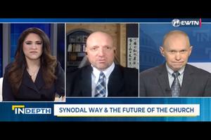 Montse Alvarado, AC Wimmer and Matthew Bunson discuss the German Synodal Path on the April 30 episode of ‘EWTN News in Depth.’