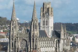 The Church of St. Ouen in Rouen