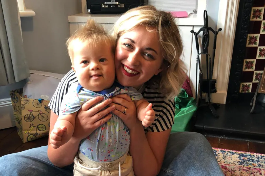 Máire Lea-Wilson with her son, Aidan. Máire Lea-Wilson with her son, Aidan.
