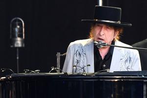 Bob Dylan performs at Hyde Park on July 12, 2019, in London, England.