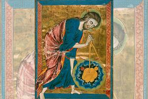 Anonymous, “God the Geometer,” ca. 1220
