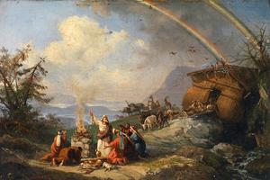 Domenico Morelli, “Noah’s Ark,” bef. 1901