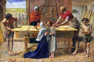 John Everett Millais, “Christ in the House of His Parents,” ca. 1850