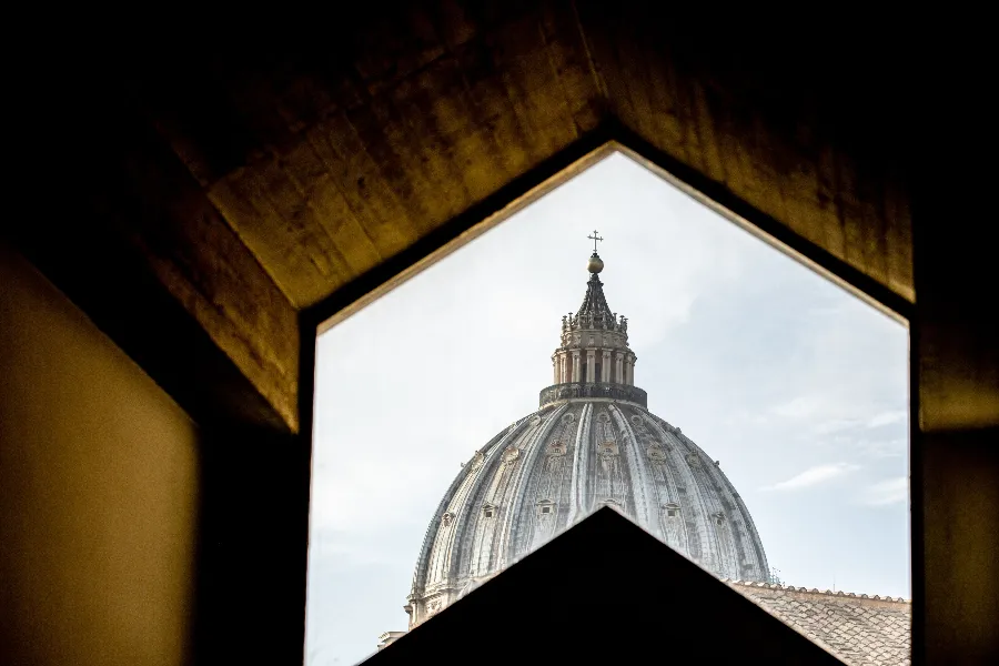 The dome of St. Peter’s Basilica.
