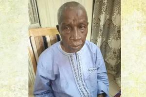 Father Joe Keke, 75, was released after spending two weeks in captivity on June 3.