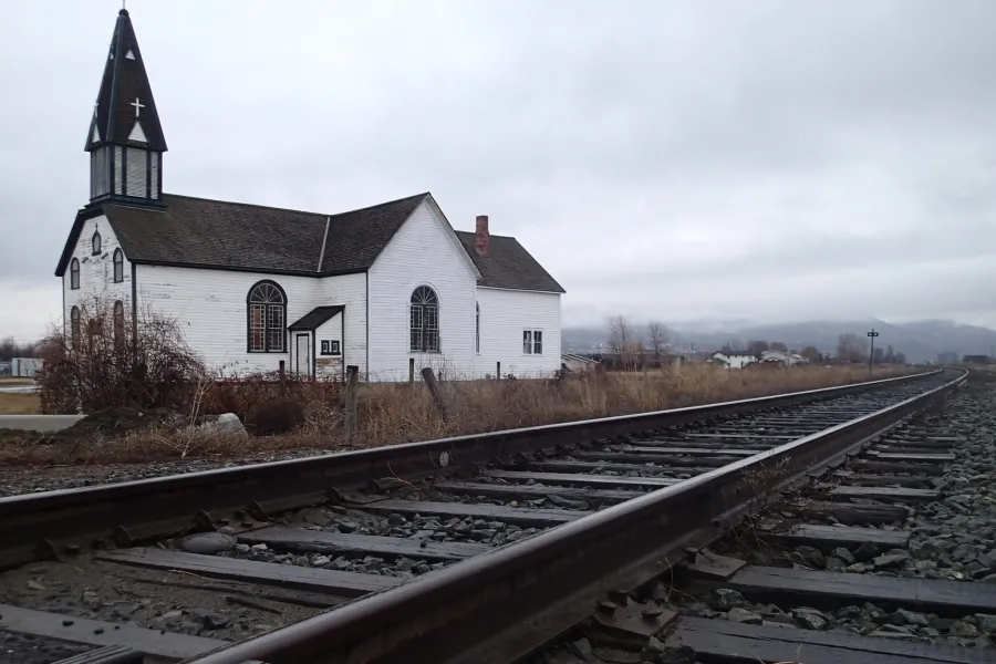 St. Joseph's Catholic Church in Kamloops, Canada, in February 2015.