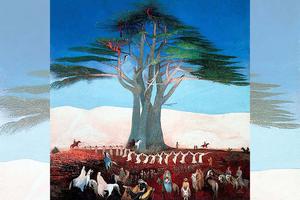 Tivadar Csontváry Kosztka, “Pilgrimage to the Cedars of Lebanon,” 1907 Tivadar Csontváry Kosztka, “Pilgrimage to the Cedars of Lebanon,” 1907