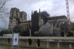 Ongoing stabilization of Notre Dame (29 February 2020)