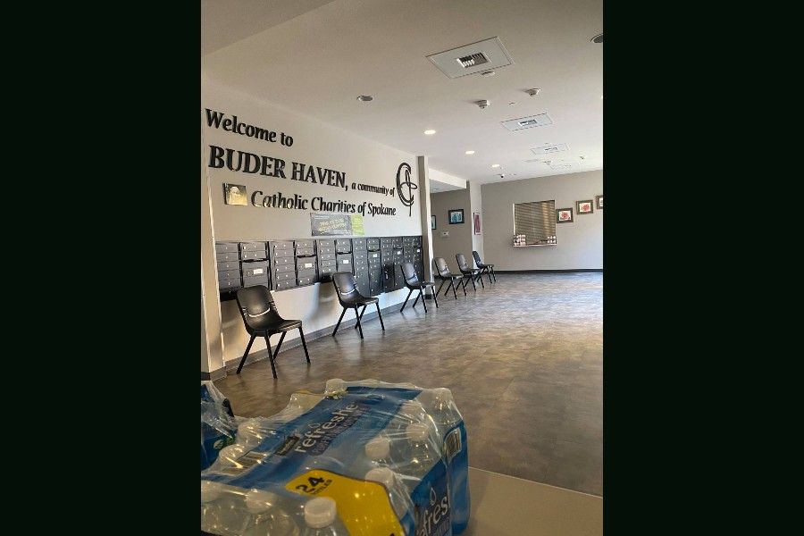 One cooling center location is in Spokane, Washington