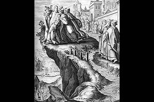 Maerten de Vos, “Jesus Is Rejected at Nazareth,” 16th century