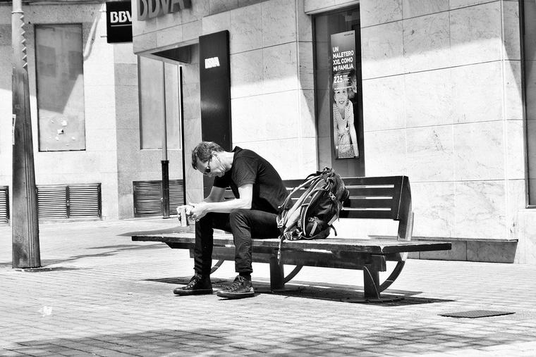 Weary Traveler Photo