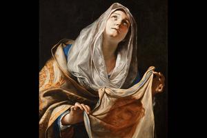 Mattia Preti, “Saint Veronica and the Veil,” ca. 1655