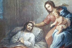 Miguel Cabrera (1695-1768), “The Conversion of St. Ignatius of Loyola”