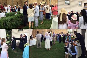 Parishioners gather for the Annual Garden Party at All Saints Parish in Minneapolis. Parishioners gather for the Annual Garden Party at All Saints Parish in Minneapolis.