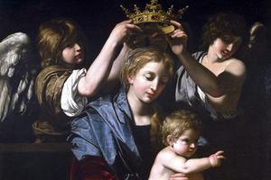 Bartolomeo Cavarozzi, “The Virgin and Child With Angels,” ca. 1620