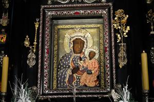 The Black Madonna of Jasna Góra in Częstochowa in Poland
